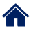 Home with solid fill,Home with solid fill